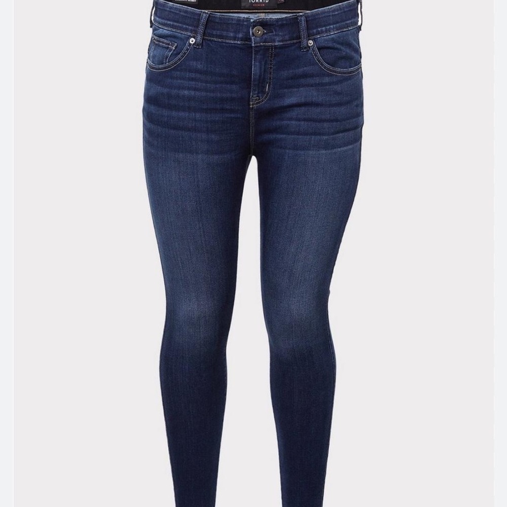 Torrid Bombshell Skinny Premium Stretch High Rise Jean Size 12R